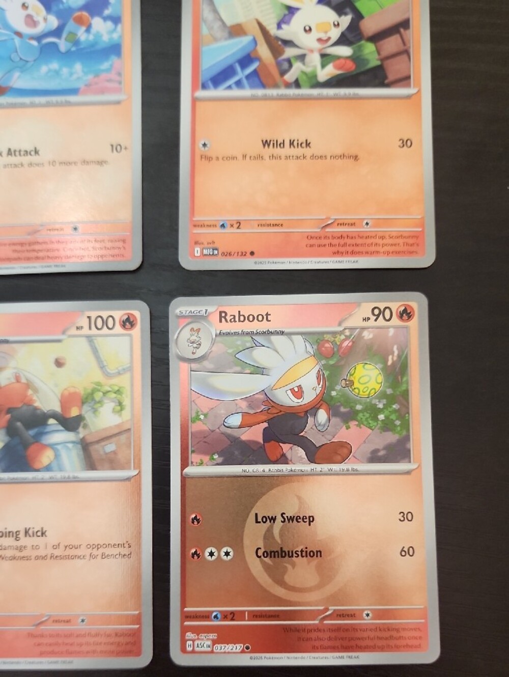 Scorbunny & Raboot Card Lot - Picture 3 of 4